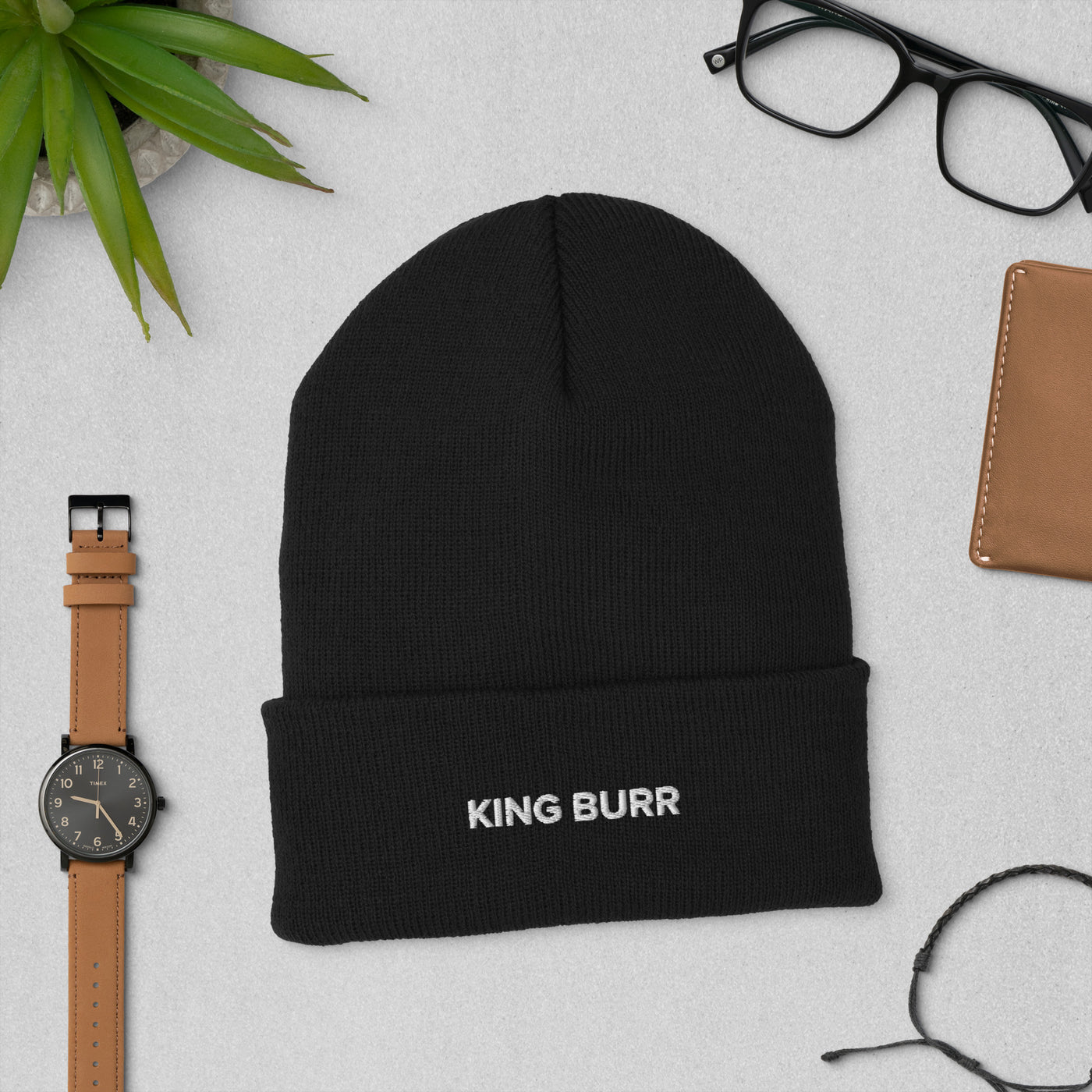 King Burr Cuffed Beanie