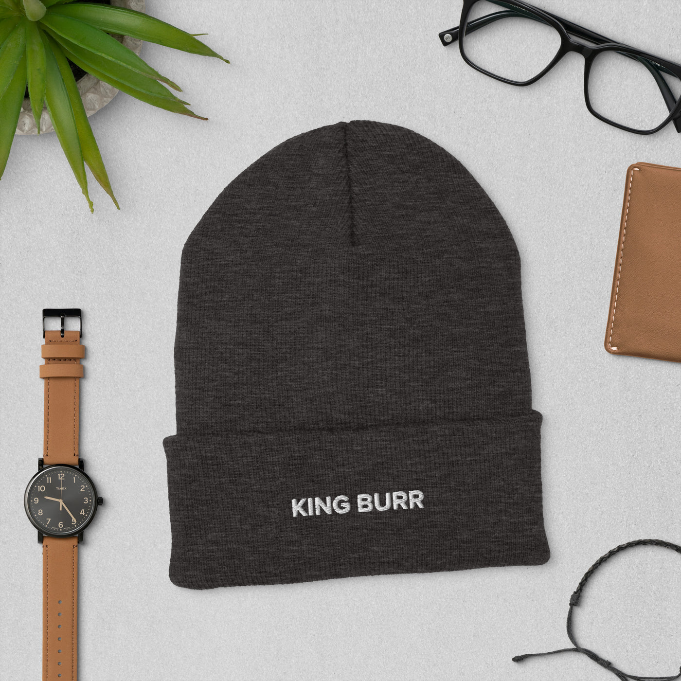 King Burr Cuffed Beanie